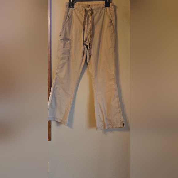 Tan Scrub Pants - Picture 1 of 4